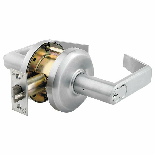 Dormakaba Commercial Hdwe Dormakaba Commercial Hardware Sierra Less Keyway SFIC Entry Lock with 2-3/4in Backset and ASA QCL251E626LC